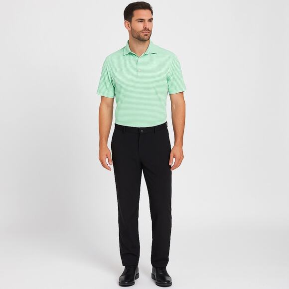 Peter Millar Crown Sport Black Performance Golf Dress Pants 36 Men’s - Picture 1 of 11